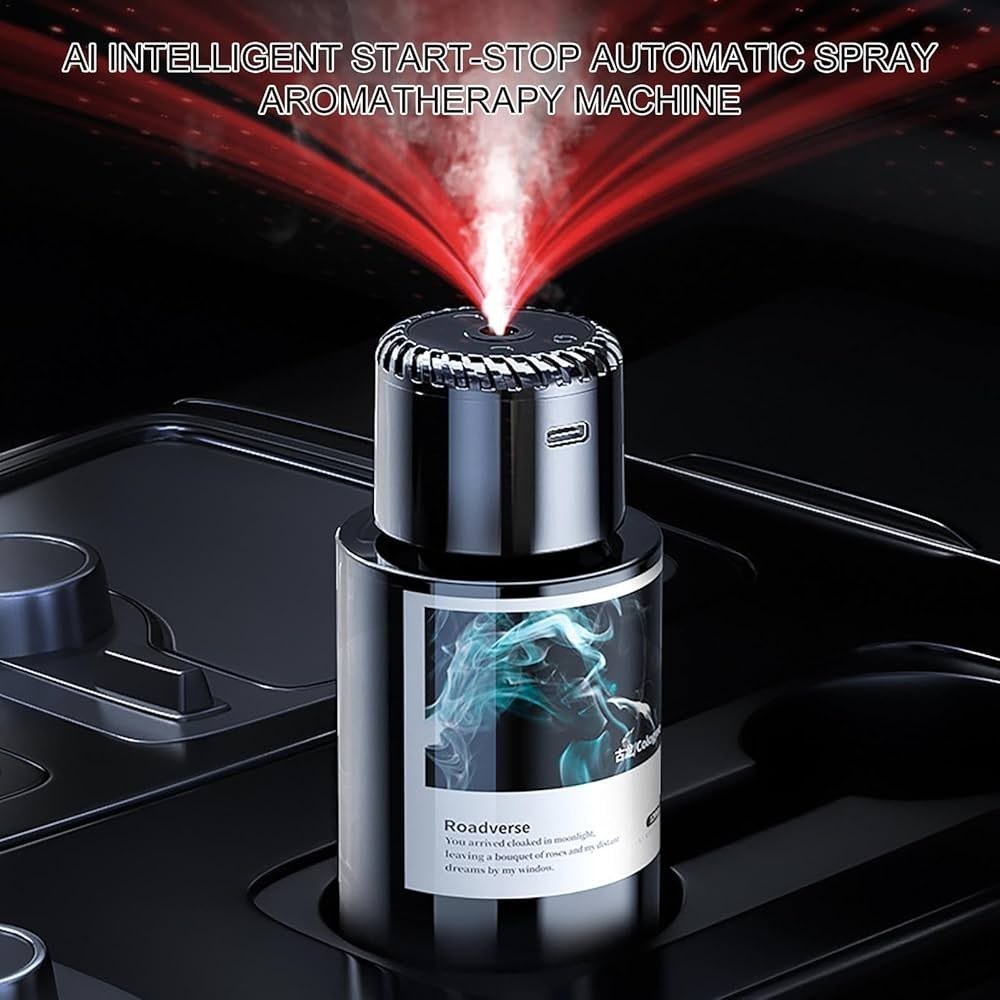 خوشبو کننده هوشمند خودرو مدل l3 ظرفیت ۱۶۰ میلی‌لیتر با نور کهکشانی