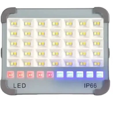 پروژکتور شارژی سولار ۳۰۰ وات IP66