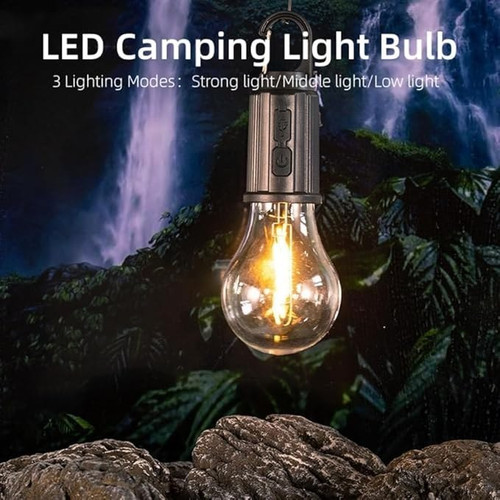 لامپ شارژی کمپینگ مدل T01 نشکن و ضدآب