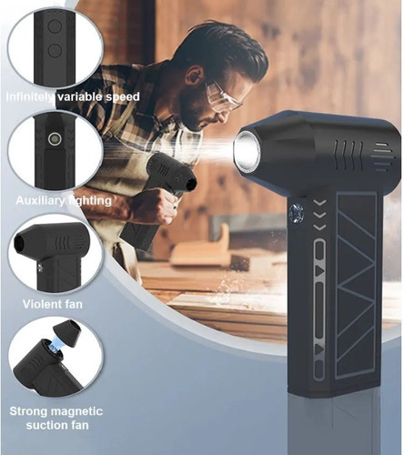 مینی جت فن ZY7400-SE/PRO چراغ دار