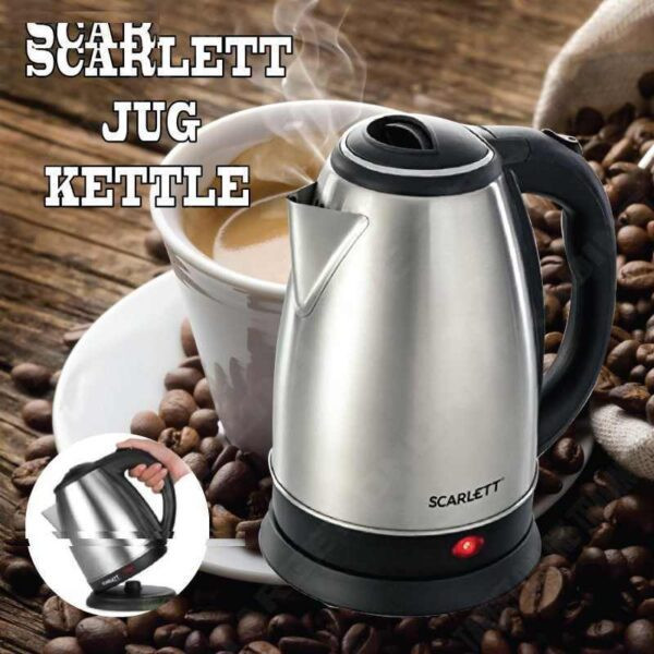 کتری برقی اسکارلت مدل SC20A استیل براق