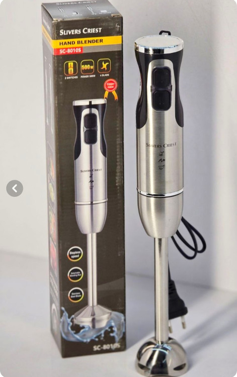 گوشت‌کوب برقی سیلور کرست مدل SC8010 ظرفیت ۰.۵ لیتر تک کاره