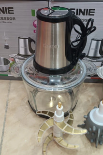 خردکن دسینی مدل DR809 دو کاسه استیل و شیشه ای