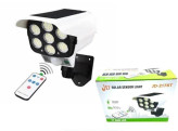 چراغ خورشیدی طرح دوربین مداربسته مدل Pr-Cam با سنسور و ریموت کنترل